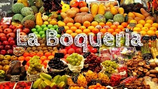 La Boqueria Market in Barcelona [upl. by Gnuhc]