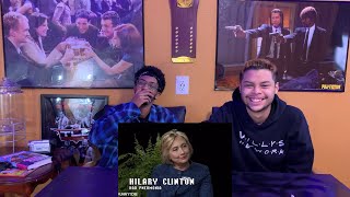 quotHillary Clinton Between Two Ferns With Zach Galifianakisquot REACTION [upl. by Dnarud637]