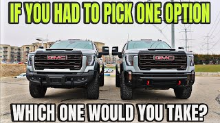 2025 GMC Sierra 2500 AT4X If You Had To Pick One Option Which Would It Be [upl. by Aidul594]