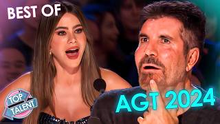 MOST VIEWED AGT 2024 Auditions MUST WATCH 😱🔥 [upl. by Annoj]