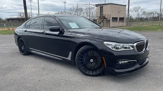 2017 BMW Alpina B7 POV Test Drive amp Review [upl. by Aitercal957]