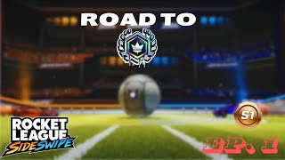 ROCKET LEAGUE SIDESWIPE ROAD TO GC  A BRONZE BEGINNING [upl. by Pylle]