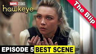 Hawkeye Episode 5 BEST SCENE  Yelena The Blip and Back [upl. by Spalding580]