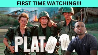 PLATOON 1986 FIRST TIME WATCHING MOVIE REACTION [upl. by Kushner144]