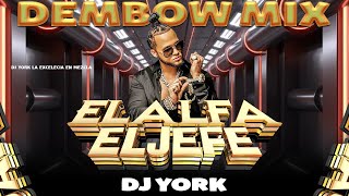 EL ALFA EL JEFE DEMBOW MIX  2023 LOS MAS PEGADO DJ YORK LA EXCELENCIA EN MEZCLA [upl. by Shaffer]