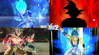 Goku amp Vegeta All Anime Best Custom Transformations  Fusions  Dragon Ball Xenoverse 2 Mods [upl. by Nuj]