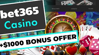 Bet365 The Best Casino Welcome Bonus 🎰 🤑 Bet365 Review here [upl. by Enyrat]