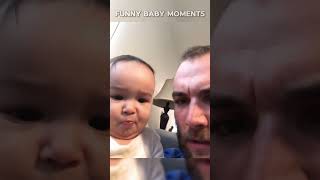 Funny Baby Moments Caught On Camera baby funny shorts fyp laughoutloudbaby [upl. by Eeb]