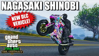 Newest Vehicle NAGASAKI SHINOBI Customization  Fastest amp Most Expensive Bike Ever  GTA 5 ONLINE [upl. by Clarhe911]