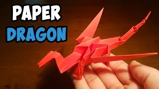 How To Make an Easy Origami Dragon [upl. by Harv328]