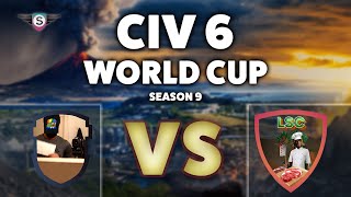 Civ6  CWC Season 9  La Steak Company vs Team 250  Tie Break [upl. by Sueahccaz982]