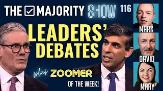 The leader debates –The Majority Show 116 [upl. by Aitan]