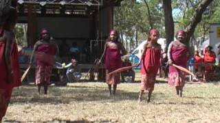 Aboriginal Dances from Yarrabah School Australia [upl. by Mussman]