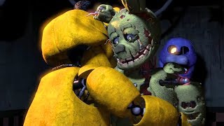 SFM FNAF Brothers Meet Again Five Nights at Freddys Animation [upl. by Alemac]