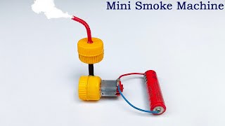 How To Make Simple Smoke Machine At Home With Motor  Diy Mini Smoke Machine For Rc Car [upl. by Lauber180]