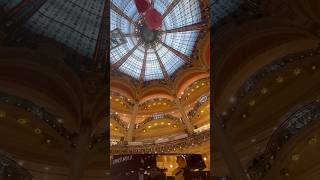 Galeries LafayetteParis Shopping mall [upl. by Alegnad]