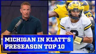 Michigan amp Ohio State in Joel Klatt’s preseason top 10  Joel Klatt Show [upl. by Moureaux]