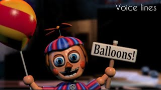 Balloon boy all voice lines [upl. by Eyr]