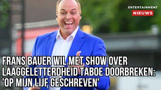 Leven Zonder Letters Frans Bauer helpt laaggeletterden hun dromen waarmaken [upl. by Sherill]