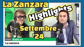 La Zanzara Highlights settembre 2024 [upl. by Arianie673]