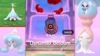 DYNAMAX BELDUM RAID amp HATENNA FAMILY  Pokemon GO [upl. by Grey]