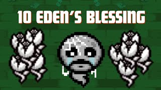 EMPEZAMOS CON 10 EDENS BLESSING  Tainted Lost Streak  The Binding Of Isaac [upl. by Elroy]