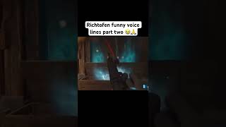 Richtofen funny voice lines part two cod callofdutyzombiesmemes callodutyzombies callofduty [upl. by Dahaf244]