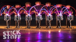 Watch This  LED Drum Show by STICKSTOFF Live Performance Official Video [upl. by Ramoh]