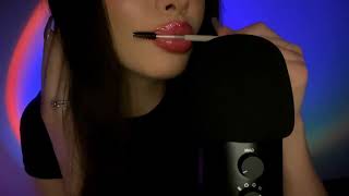 ASMR Spoolie Nibbling👄mouth sounds no talking🍭 [upl. by Fassold]