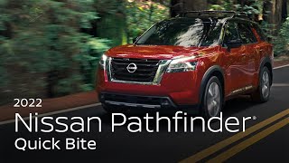 2022 Nissan Pathfinder SUV Overview [upl. by Eilema]