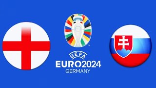 England vs Slovakia Highlights Goals  EURO 2024  eFootball PES 2021 [upl. by Ginny]