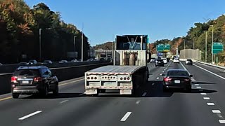 Oct 24th Truckin the Tough Route Ft Wa MD to Richmond in 4K HDR – Vas Ultimate Road Challenge [upl. by Huber]