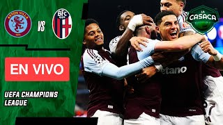 🚨 ASTON VILLA vs BOLOGNA EN VIVO 🔥 CHAMPIONS LEAGUE  DIBU MARTÍNEZ TITULAR [upl. by Llednil]