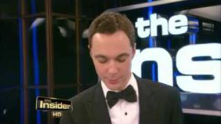 Jim Parsons amp Golden Globes winners backstage  The Insider [upl. by Nylsej269]