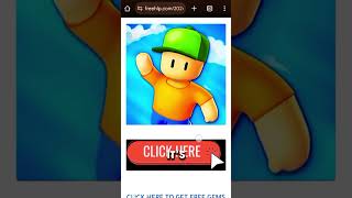 Stumble Guys Free Gems The Secret Tricks You Must Try NOW [upl. by Initirb]