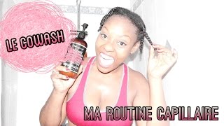 AFRO HAIR ❤️ LE COWASH  MA ROUTINE CAPILLAIRE  PART 2  Cheveux crépus afros fins [upl. by Ecyak604]