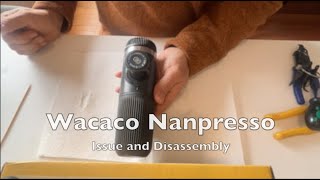 Wacaco Nanopresso disassembly Teardown [upl. by Jamilla]