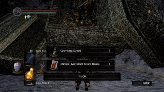 Dark Souls Remastered  Gravelord Sword GreatSword Dance Covenant Gravelord Servant Achievement [upl. by Jedediah]