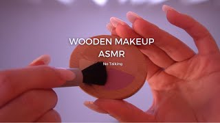 ASMR  No Talking  Wooden Makeup First Person  Layered Sounds amp Tapping for a Deep Sleep 🍁 [upl. by Celestyna791]