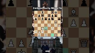 MikhailTal best chess trap match shorts new chess trap opening gangstas peakyblinders [upl. by Ezara]