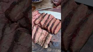 Bavette Steak Slicing [upl. by Ynnig]