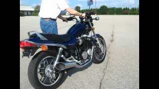 1983 Honda CB650 Nighthawk Startup Walkaround and RideAVI [upl. by Julianne]