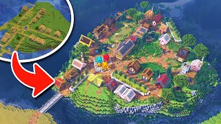 How to Transform a Village in Minecraft Tutorial [upl. by Huai]