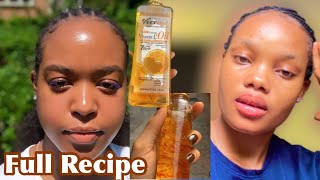 How To Mix Effective Lightening Body Oil Full Recipe 2022 [upl. by Ahsital]