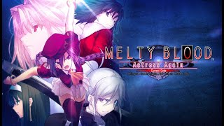 Melty Blood Actress Again Current Code PCSteam  Ciel Playthrough [upl. by Naitsirt]