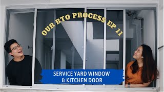 GLASSWORKS INSTALLATION  3ROOM HDB TOP FLOOR 🏠  OUR BTO PROCESS EP11 [upl. by Nuawd277]