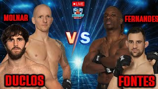 🔴 HighLevel MMA  Duclos Vs Fontes  Molnar vs Fernandes mma hexogone [upl. by Mayap]