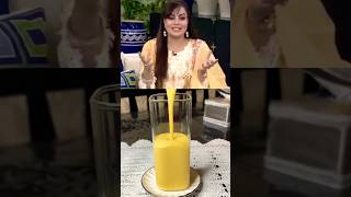 😮Sadia Imam ne banaya bazar wala milk shakehow to make milk shake shortsyoutubeshortsviralvideo [upl. by Ainala]