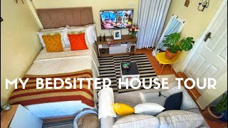 MY BEDSITTER HOUSE TOUR STUDIO APARTMENT TOUR 2024✨ [upl. by Radborne]