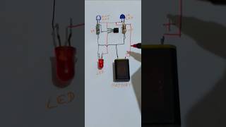 How to makeproximity censorcircuit diagram showing electronic youtubeshorts [upl. by Frankie]